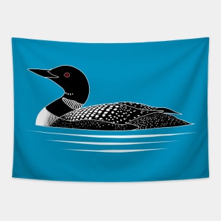 Common Loon Tapestry