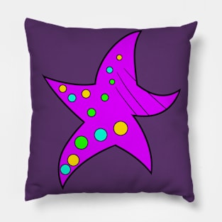 Funky Starfish Pillow