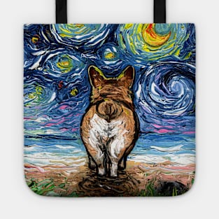 Beach Nights - Corgi Tote