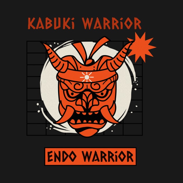 Kabuki warrior, Endo warrior by Zipora