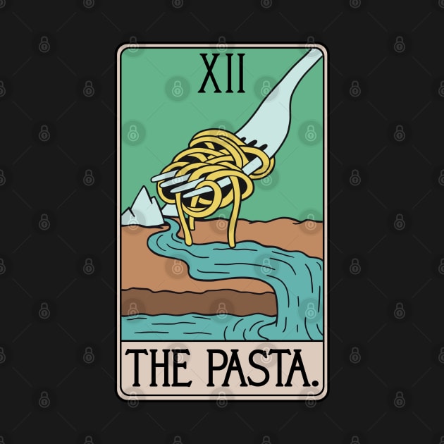 The Pasta Tarot Card Funny by isstgeschichte