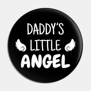 Daddy's Little Angel Pin