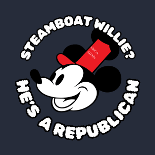 Steamboat Willie is a Republican T-Shirt