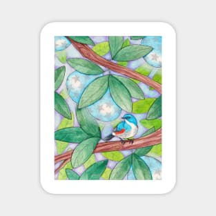 Tree of Life with Birdy Magnet