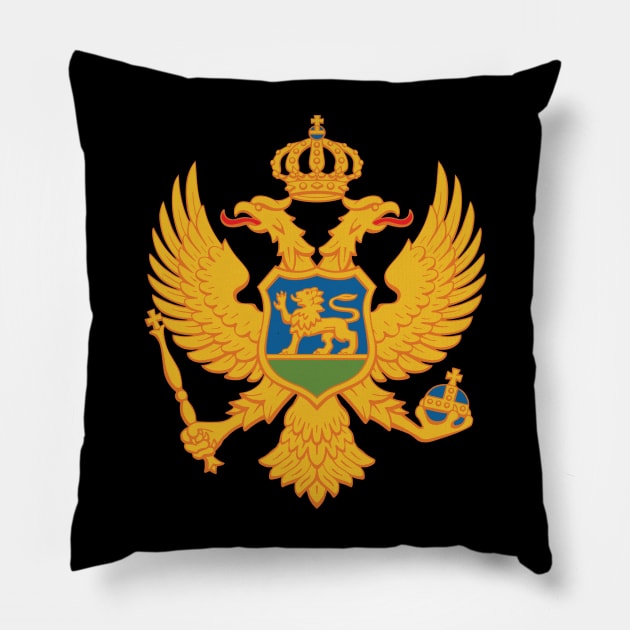 Montenegro Pillow by Wickedcartoons