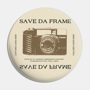 Save da frame Pin