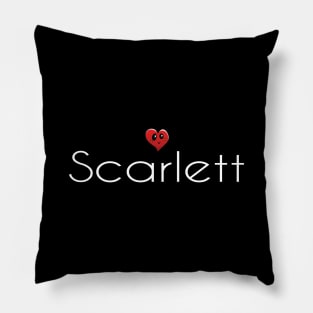 Scarlett Cute Heart Pillow