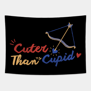 Cuter Than Cupid Valentine's Day Cupid Tapestry