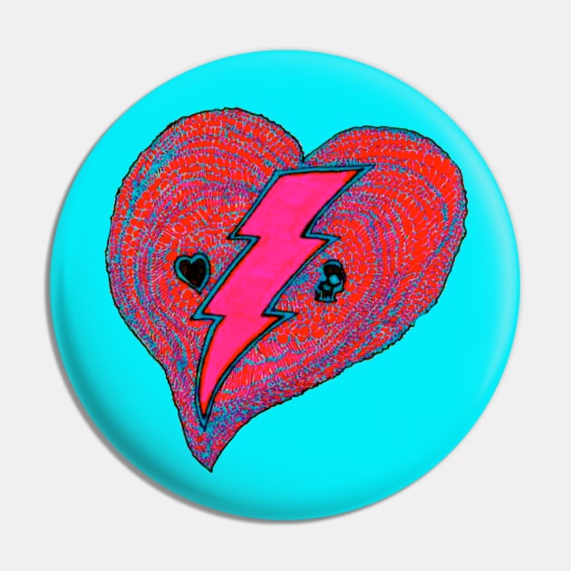 AED Lifesaver Pin by hh5art
