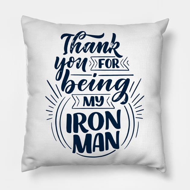 Father's Day Gift - Thank You Pillow by busines_night