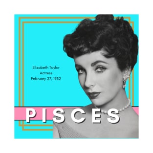 Elizabeth Taylor: Pisces T-Shirt