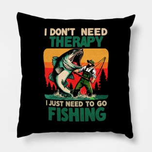 Fishing Therapy Pillow