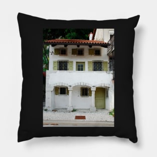 Building in Kobarid Pillow