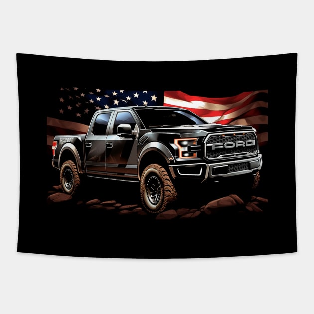 Ford F150 Raptor Tapestry by Speed Culture Apparel