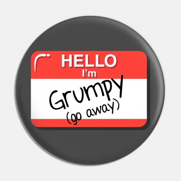 Grumpy Pin by fishbiscuit