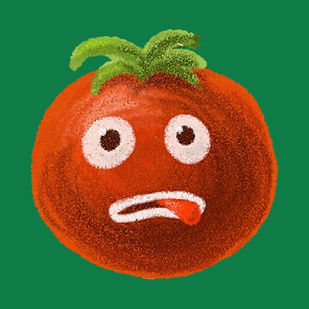 Stressed Out Tomato by Boriana Giormova