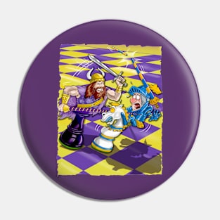 Minnesota Vikings Fans - Kings of the North vs Dischargers Pin