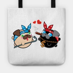 Poopy & Doopy - Pug Life Tote