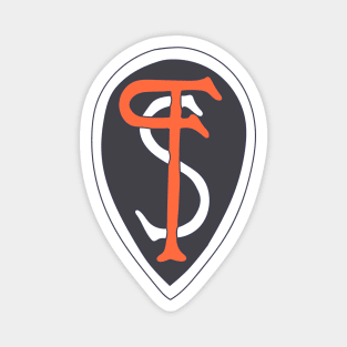 Folsom Prison - Badge Symbol - Prison Cell Magnet