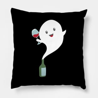 Ghost Bottle Pillow