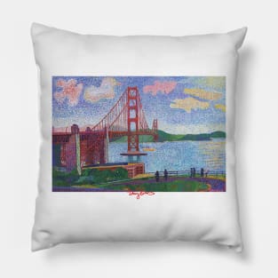 Golden Gate Bridge, San Francisco Pillow