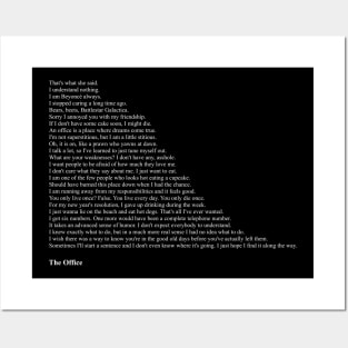 The Office Ryan Howard Quote Dictionary Art Print -  Israel