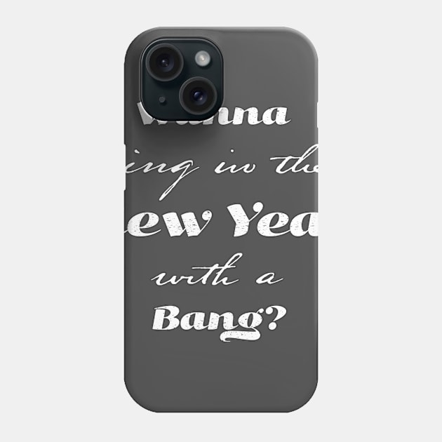 Wanna ring in the New Year with a Bang? new years eve Phone Case by geekspeaker