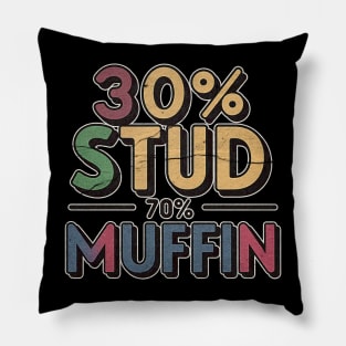 Stupid and muffin Pillow