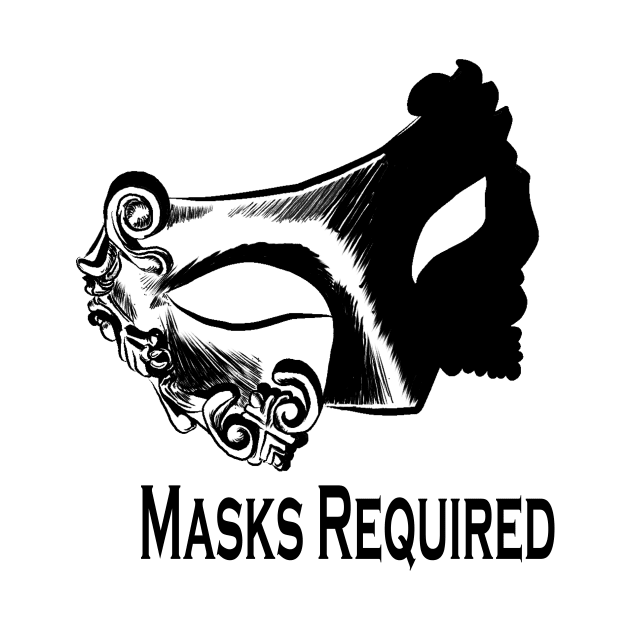 Masks Required by Back Look Cinema Podcast Merch