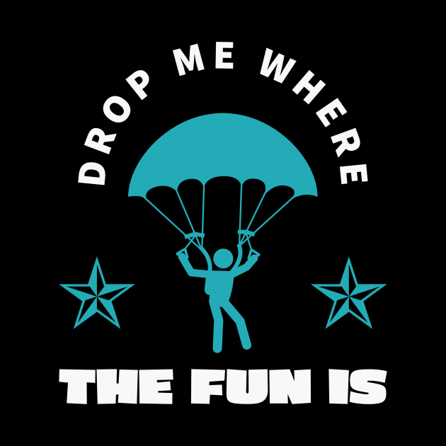 Parachute Skydiving Jump Funny Quote by Foxxy Merch