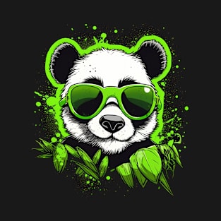 The casual hemp farmer Panda: master of cultivation and style T-Shirt