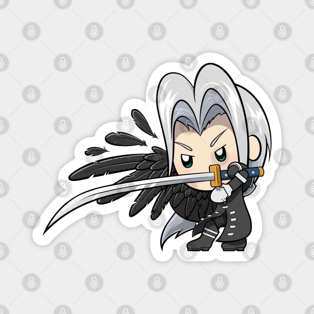 The World's One-Winged Angel Magnet by DragoonieLad