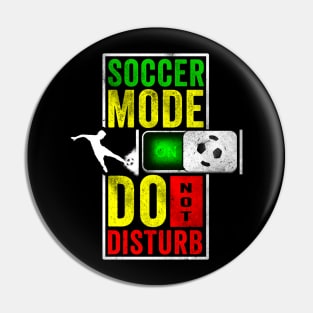 Soccer Mode Do Not Disturb Pin