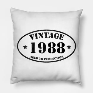 1988 Milestone birthday Pillow