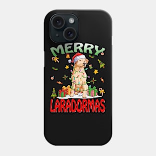 Merry Labradormas 2022 Xmas Labrador Christmas Party Labrador Lover Phone Case