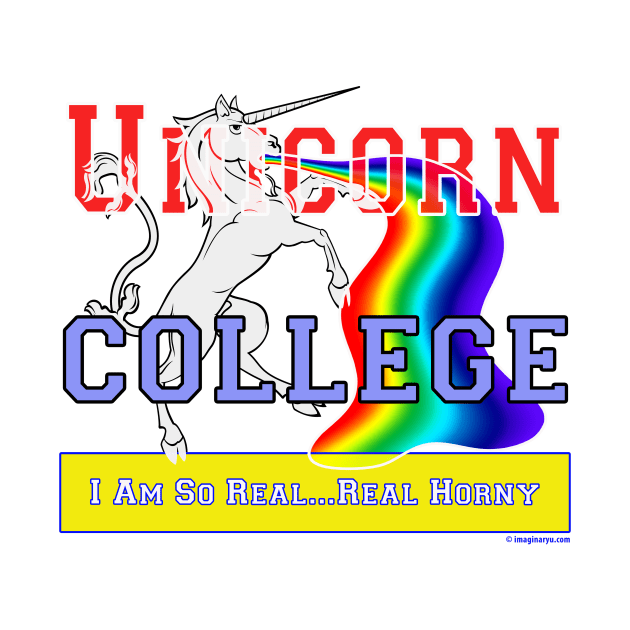 Unicorn College - I Am So Real by spacerobot