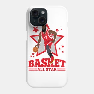 Harden Basketball The Beard Houston 13 All Star Phone Case