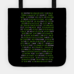 Beetlejuice the Musical Quotes Tote