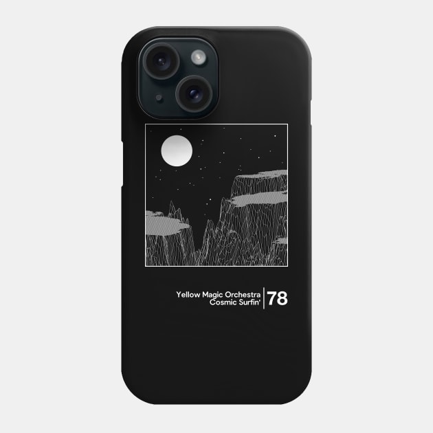 Yellow Magic Orchestra - Cosmic Surfin' / Minimal Style Graphic Artwork Design Phone Case by saudade