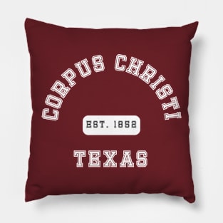 Corpus Christi Texas Pillow