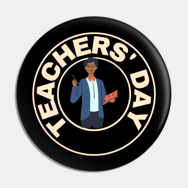 Teachers' Day Pin by Style24x7