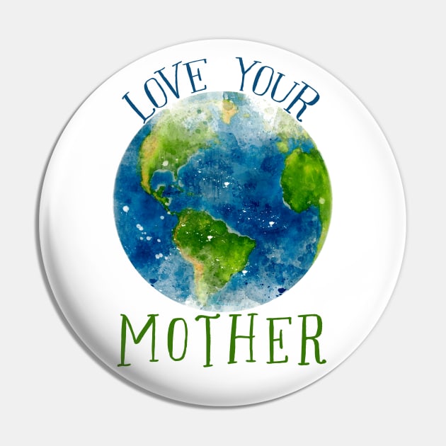earth watercolor (love your mother) Pin by mystudiocreate