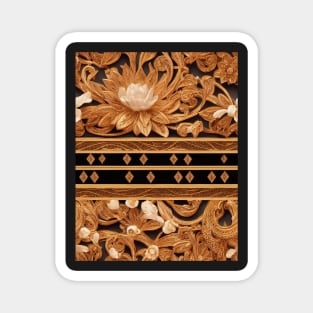 Elegant Luxurious pattern #25 Magnet