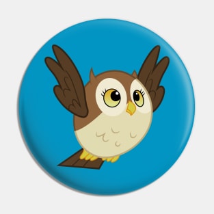 Owl Flying Pin