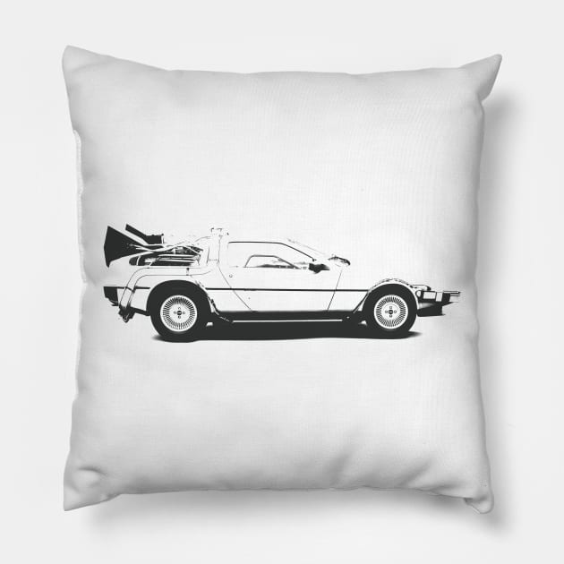 Delorean Pillow by samsrevenge