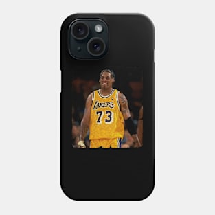 Dennis Rodman in Lakers Phone Case