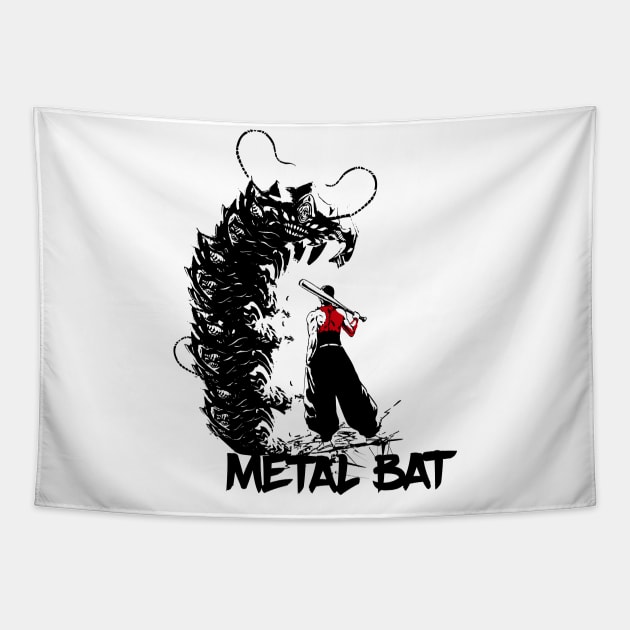 Metal Bat Tapestry by IamValkyrie