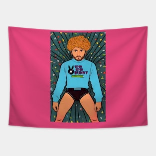 SpinSpinBunny Man in Underwear Briefs Tapestry