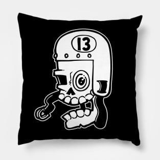 Skull 13 {DARK shirts} Pillow