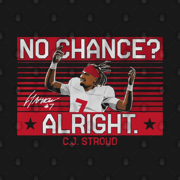 C.J. Stroud No Chance Alright. by ganisfarhan